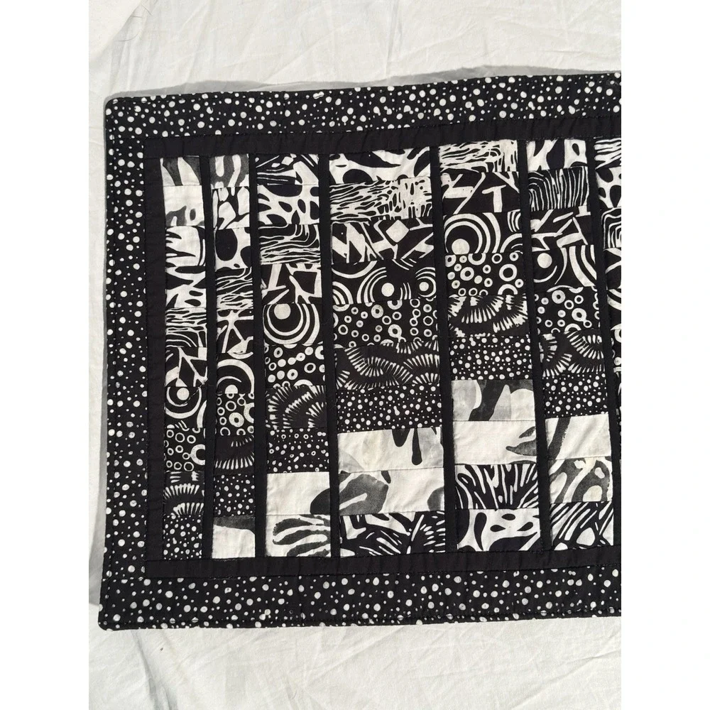 Fancy Handmade Quilted Table Runner 110